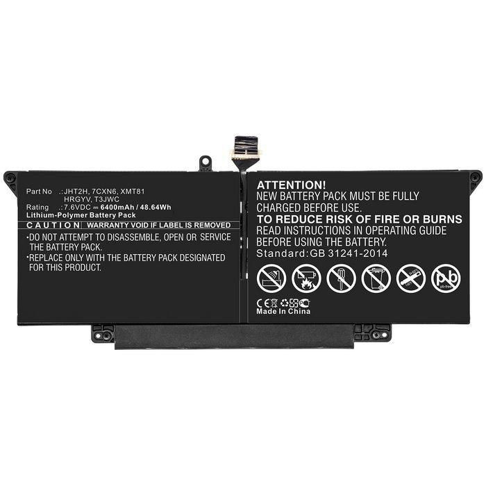 CoreParts HRGYV-CP Laptop Battery. 49.28Wh