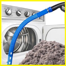 Clothes Dryer Vent Cleaner Kit with Vacuum Hose Attachment Brush, Lint Remove...