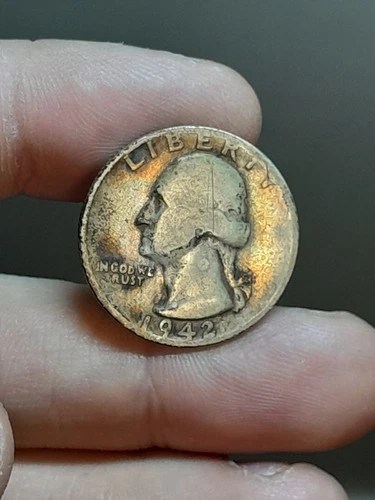 1942- S Washington Quarter- 90% Silver #3