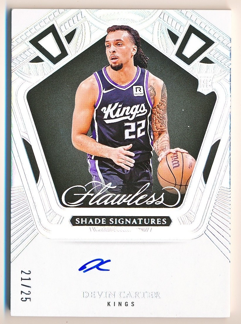 Stephen Silver　ステファン・シルバー　直筆サイン 2024-25 Panini Flawless - Flawless Shade Signatures Devin Carter