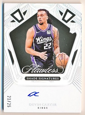 2024-25 Flawless Devin Carter Flawless Shade Signatures Auto Rc #FSS-DCK (xx/25)
