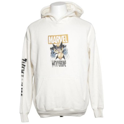 Marvel, Kapuzenpullover, Größe: S, Weiß/Mehrfarbig, Baumwolle/Polyester #nJF