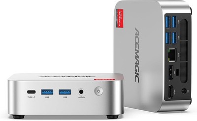 ACEMAGIC K1 Mini PC AMD Ryzen R2544 (3.7GHz) 8GB DDR4 RAM 256 SSD Windows 11 Pro