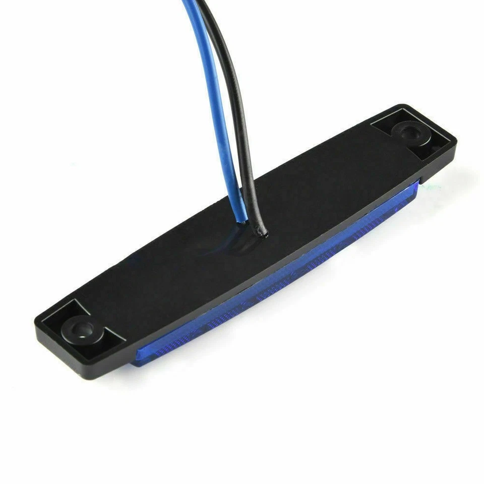 6 LEDs Marine Boat LED Cabin Deck Courtesy Light Stern Transom Lights Lamp Blue - Image 4 of 4