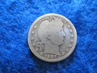 1907 O Barber Quarter - Nice Circulated