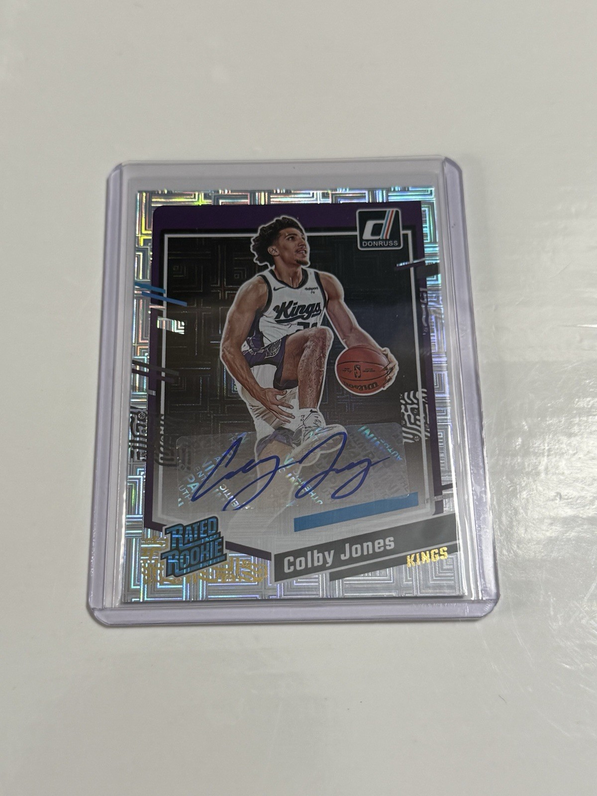2023-24 Panini Donruss Choice Rated Rookie Colby Jones Choice Signatures (RC)