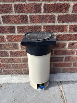 Atplas Ebco 25 mm Teleskop Wasserzähler Begrenzungskasten & Absperrhahn - Brandneu