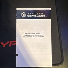 Nintendo GameCube PM-DOL-USA-2 Original Precautions Booklet Manual