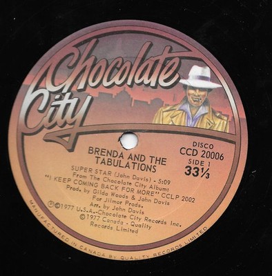 Brenda & The Tabulations - Super Star / Everybody's Fool (12'') (1977) [Used Viny