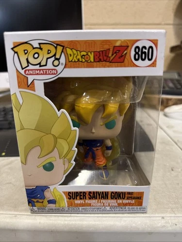 Funko Pop! Super Saiyan Goku First Appearance 860 Dragon Ball Z DBZ BOX DAMAGE