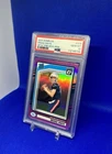 Panini 2024 Donruss Rated Rookie Drake Maye #379 Optic Preview Pink Prizm PSA 10