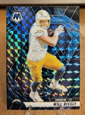 WILL DISSLY SSP CASE HIT 2025 PANINI MOSAIC GENESIS PRIZM #114 LA CHARGERS 