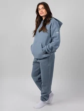 Comfrt Travel Essentials Sweatpants Sky  Size Large 