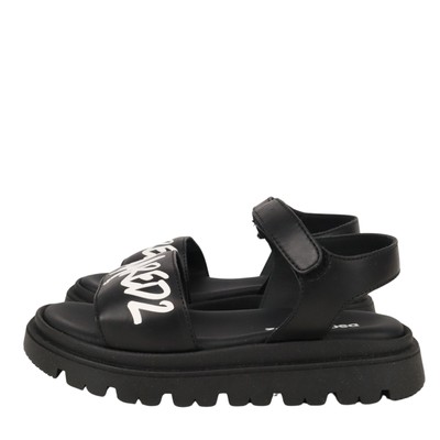 Dsquared2 Damen Schuhe Sandalen Gr. 34 Schwarz Leder Sommer Sandaletten