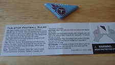 Soft Plastic Padded Flick Football Titans w/ game instructions
