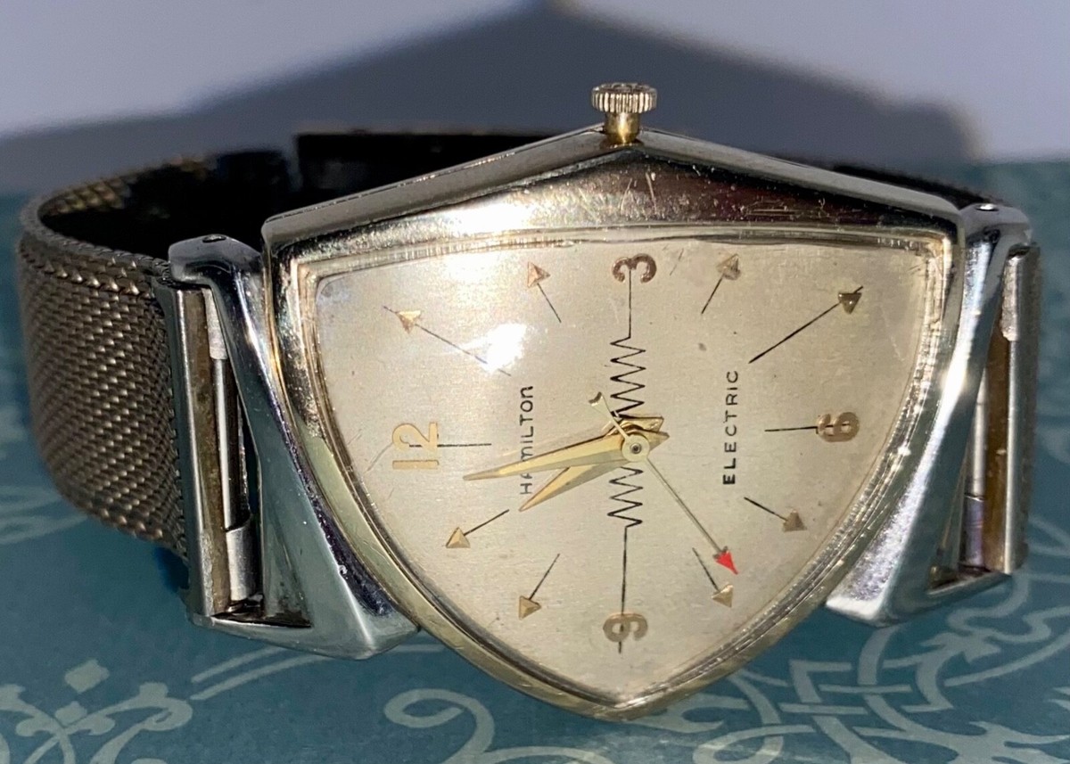 Vintage 1957 Hamilton Pacer 10K Goldfilled Electric Watch Cal. 505
