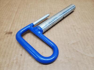 AM Meyer 11859 MD2 EZ Plus 1'' Hitch Pin Blade to Mount Blue Handle snow plow