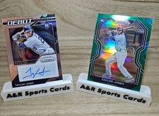 2021 Prizm Baseball - Taylor Jones - Debut Signatures Auto + Green Prizm