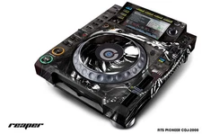 Skin Decal Sticker for Pioneer CDJ 2000 Turntable DJ Mixer Pro Audio RPR K