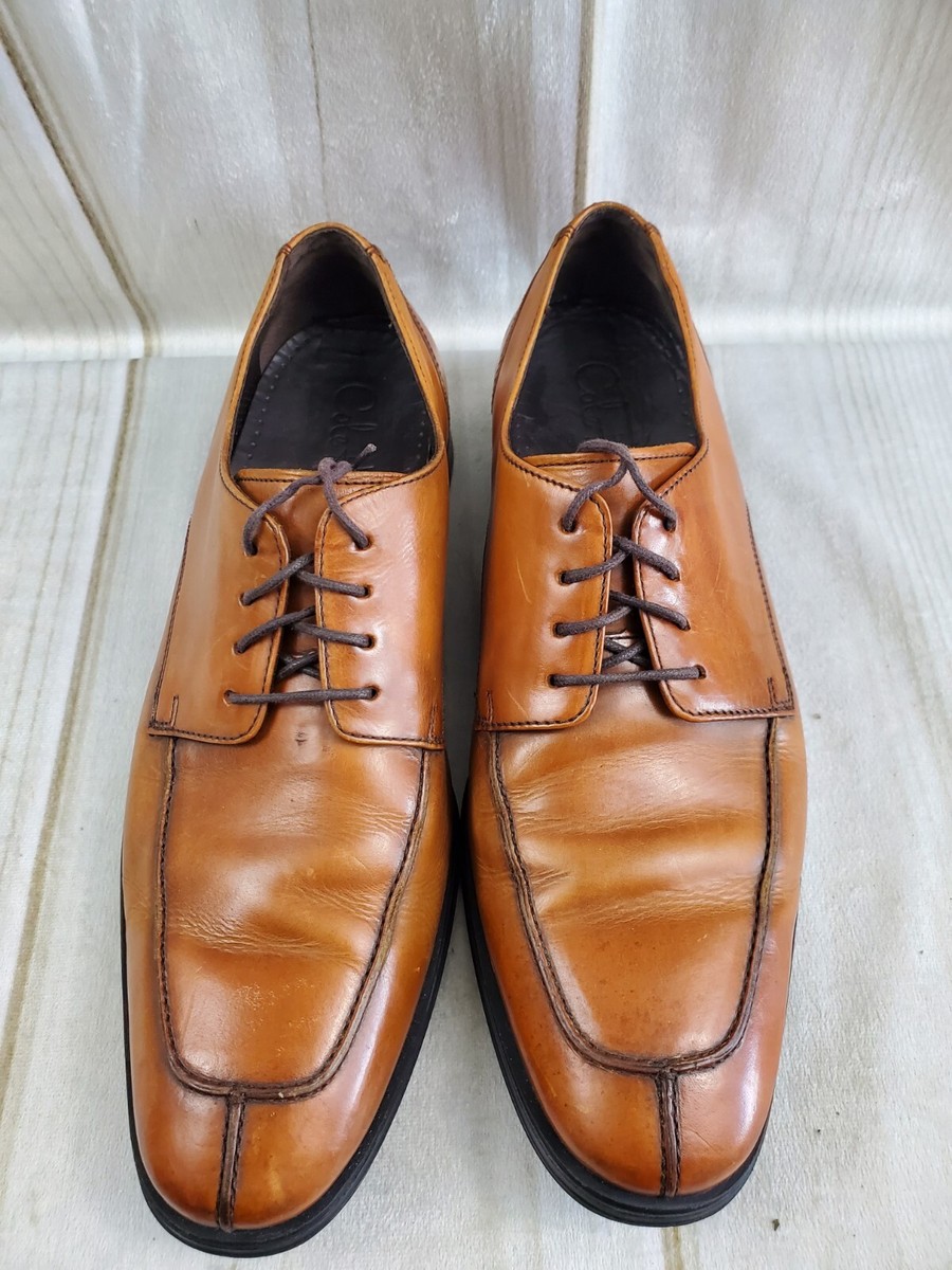 Cole Haan Split Toe Mens 9.5 Leather Oxford Derby Dress  display picture 3