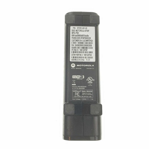 Motorola SBG6580 SURFboard eXtreme 3.0 Wireless Cable Modem Gateway SBG 6580 - Picture 4 of 5