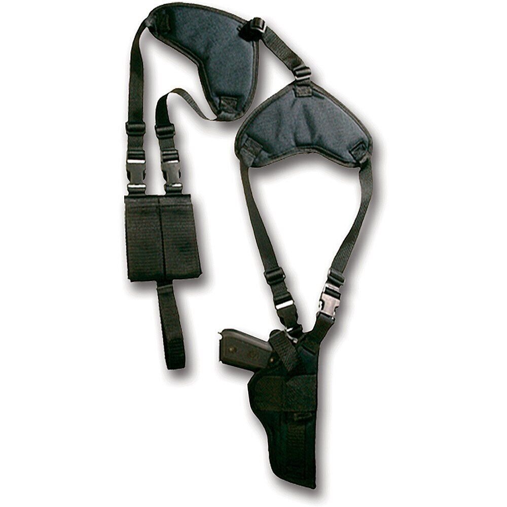 Bulldog Cases Deluxe Shoulder Harness with Holster and Ammo Pouch Horizontal...