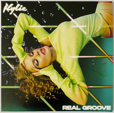 KYLIE MINOGUE - KYLIE - REAL GROOVE GREEN (7 INCH) DISCO 