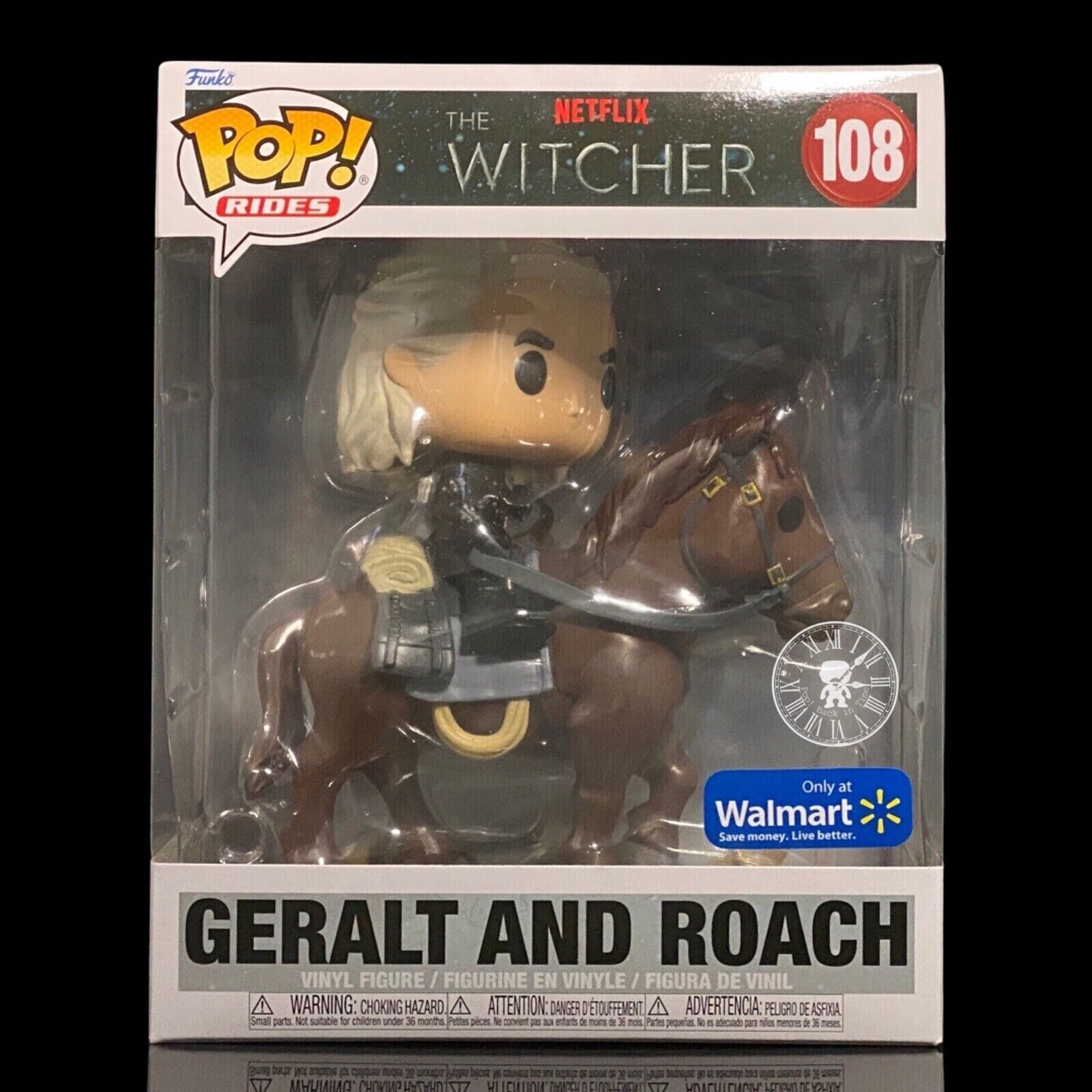 The Witcher Geralt and Roach exclusive 108 Funko Pop! Vinyl figure