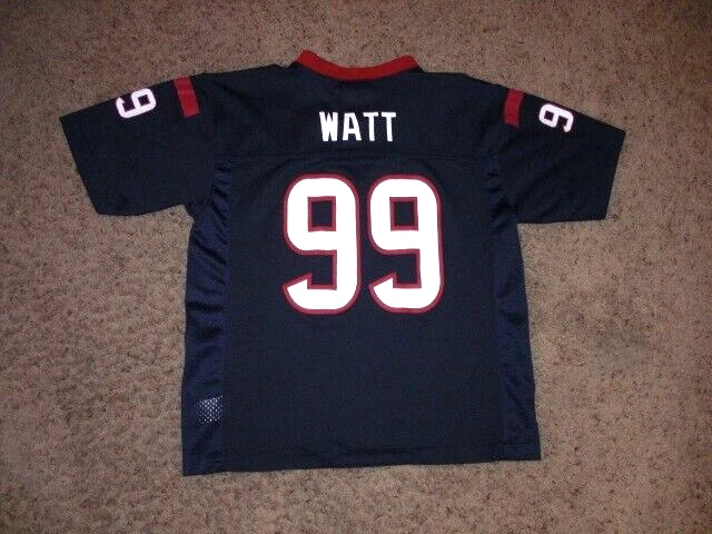 Houston Texans JJ WATT Football Jersey youth Large eBay