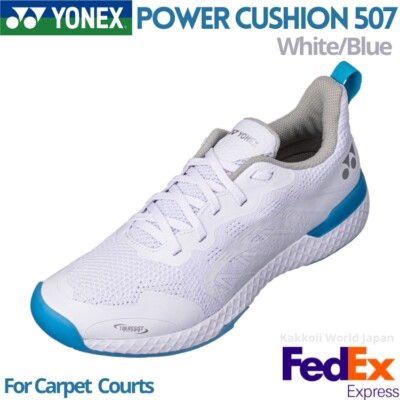 YONEX Tennis shoes POWER CUSHION 507 White/Blue SHT507 207 For