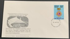 Norfolk Islands FDC 1980 Lions Club-District 201NS Convention