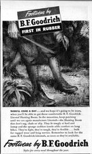 1945 Print Ad BF Goodrich Litentuf Hunting Boots First in Rubber