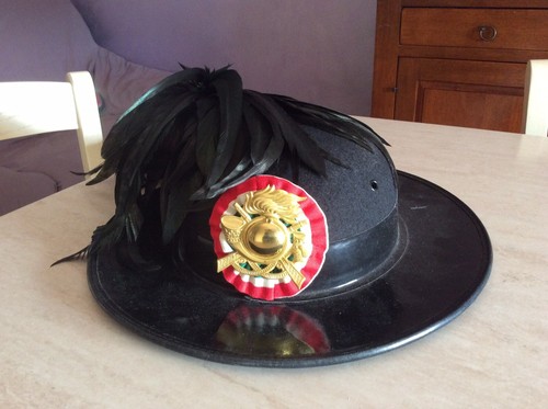 Rarissimo cappello moretto dei bersaglieri vintage da collezione | eBay