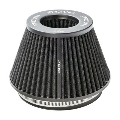 PRORAM PR-CC-194-150-VS-90 89mm Neck Medium Cone Air Filter with velocity stack