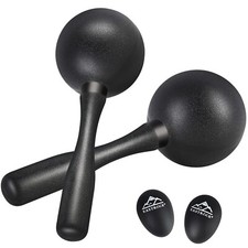EASTROCK Maracas Shaker Rattles ABS Sand Hammer Hand Percussion Rattles for K...