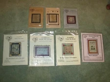 NEW & RARE EXAMPLARS FROM THE HEART CROSS STITCH CHART PACK - YOU CHOOSE: 