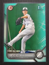2022 Bowman NPB Fuki Tanaka 1st Bowman Aqua #ed 045/175