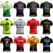 Radtrikot Herren Kurzarm Rennrad Trikot Funny Cycling Jersey Fahrrad Shirt Hemd