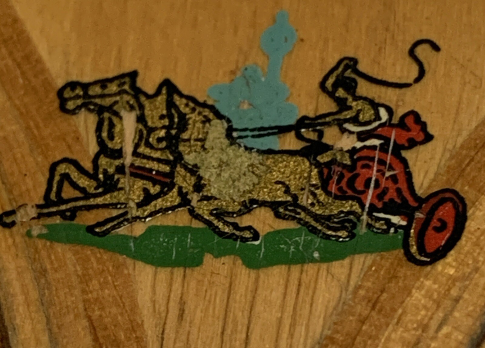 Vintage 1940s N. J. Magnan CHAMPION wooden tennis racquet, Exceptional Condition