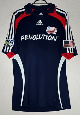 MLS New England Revolution 2009 Adidas Steve Ralston Home Soccer Jersey