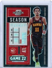 2020-21 Panini Contenders Optic Basketball Black Pandora Prizm #5 Trae Young