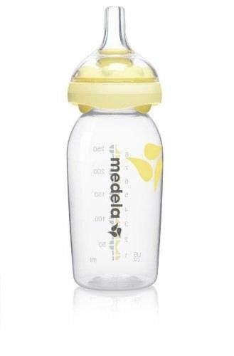 Antique Medela Calm Bottle WITH WARDROBE 250ML Infant Baby Baby Slow-