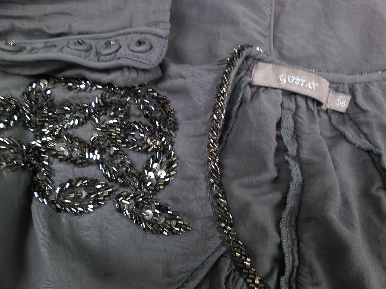 Chemise à Boutons Coupe Classique à Manches Longues – Gris Clair S - Vêtements