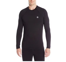 Climatesmart Mens Base Layer Flex Fit Lightweight Long Sleeve Lightweight Size S
