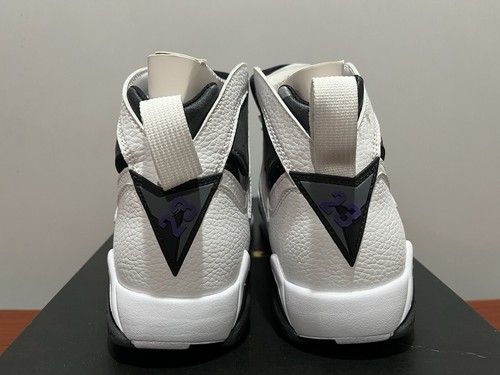 Nike Air Jordan 7 Retro Flint 2021 Mens Basketball Shoes White CU9307-100 Size 8 - Picture 5 of 5