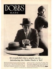 1957 Dobbs Hats Pork Pie 