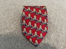 Brooks Brothers Silk Tie Lions Golf Made in USA