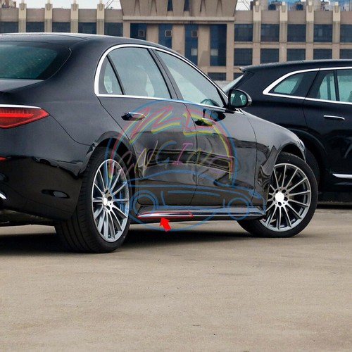 Chrome Rear Right Side Skirt Molding Trim For Mercedes W223 S-Class 21-23 - Picture 10 of 10