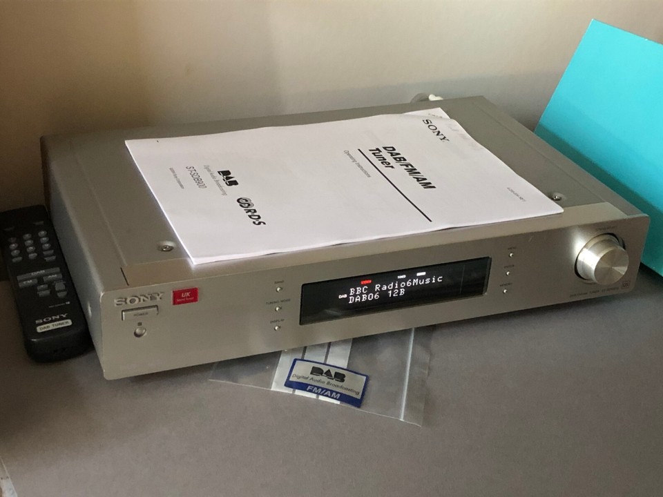 Sony STSDB900 QS series DAB/FM/AM Tuner, Manual & REMOTE UK