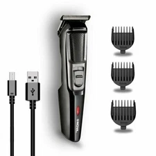 Trimmer Nova USB Cordless Rechargeable 30 Minutes Runtime Beard NHT 1074 for Men